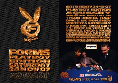 Forms Playboy Edition flyer